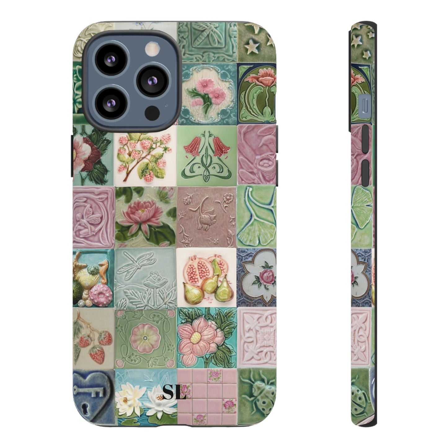 Garden Mosaic Tiles iPhone Case