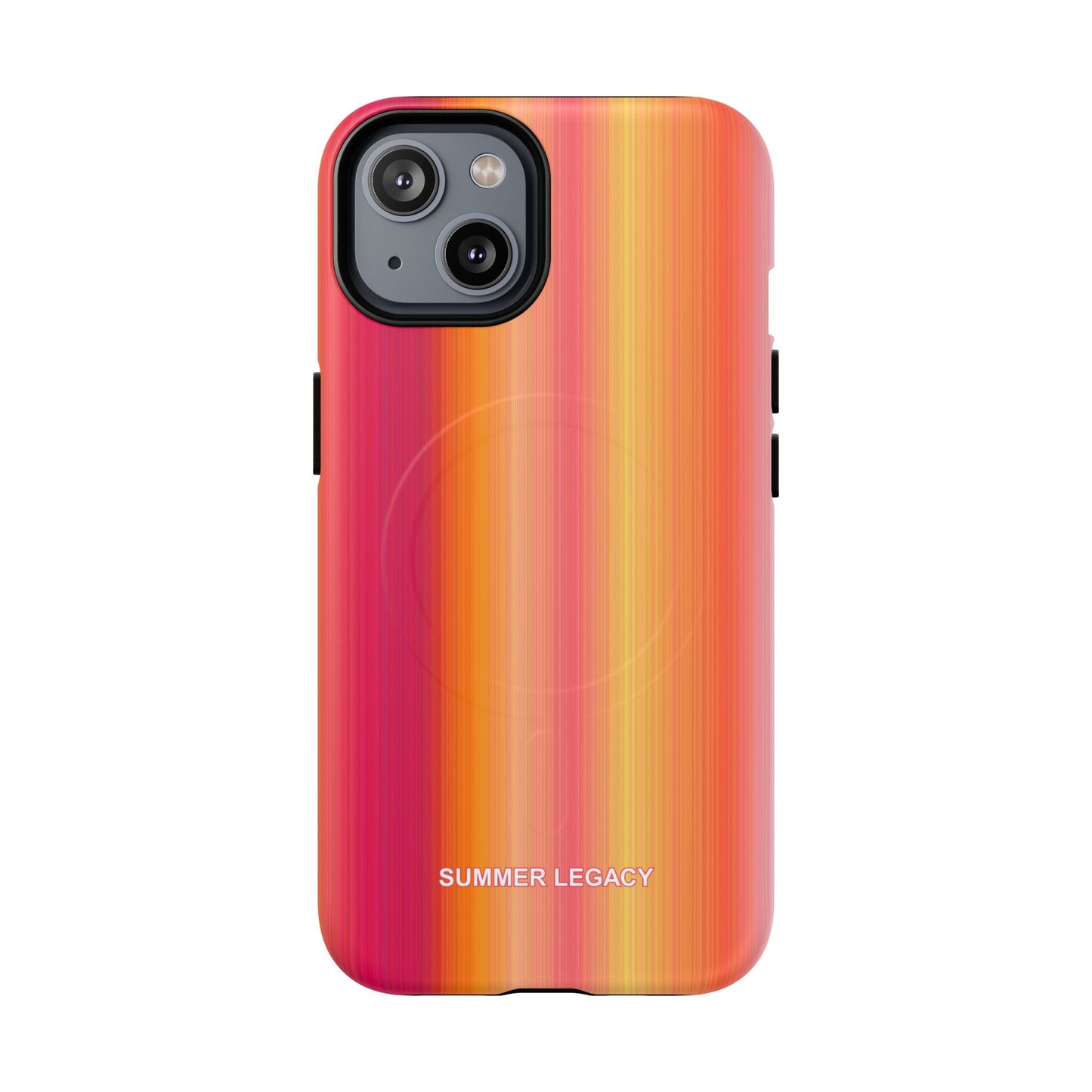 Amber Glow Ombre Stripe MagSafe Case