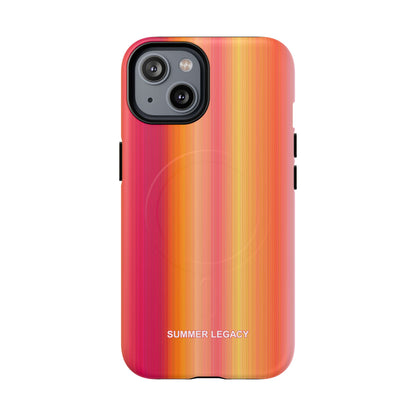 Amber Glow Ombre Stripe MagSafe Case