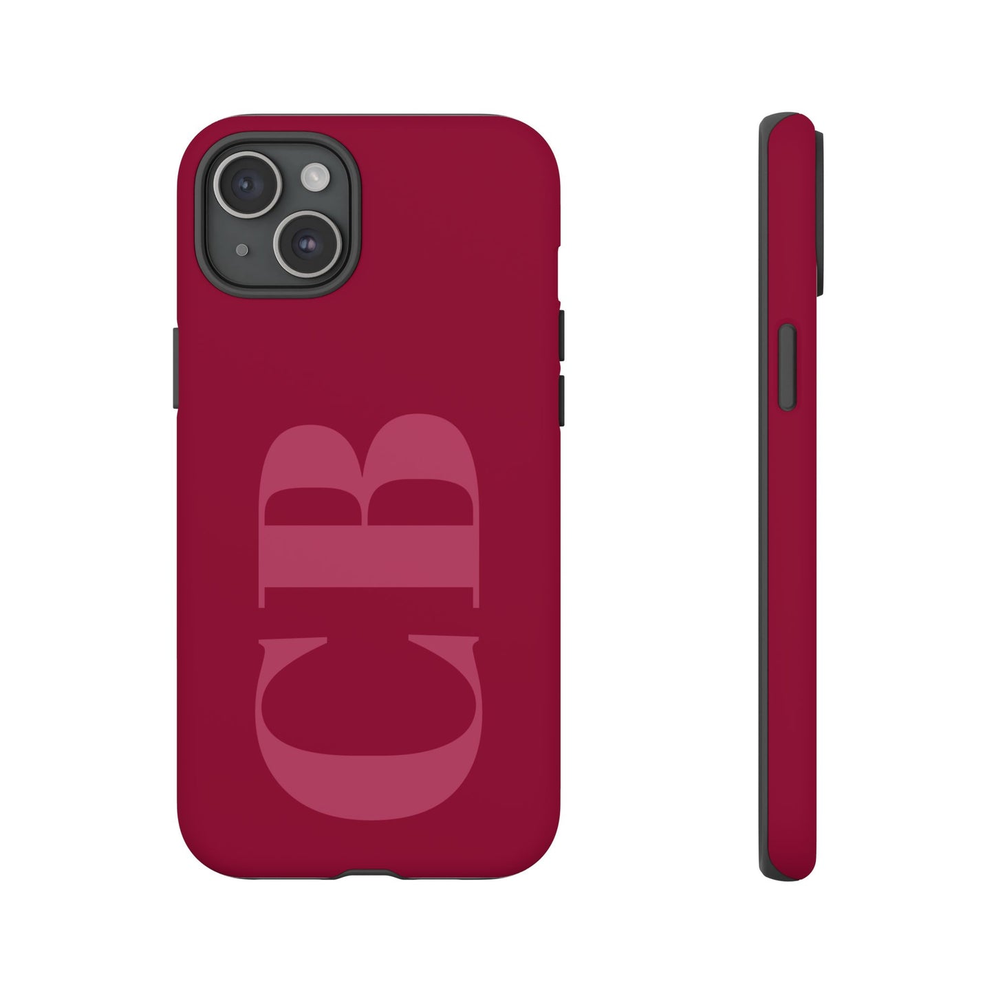 Berry Custom Initial iPhone Case