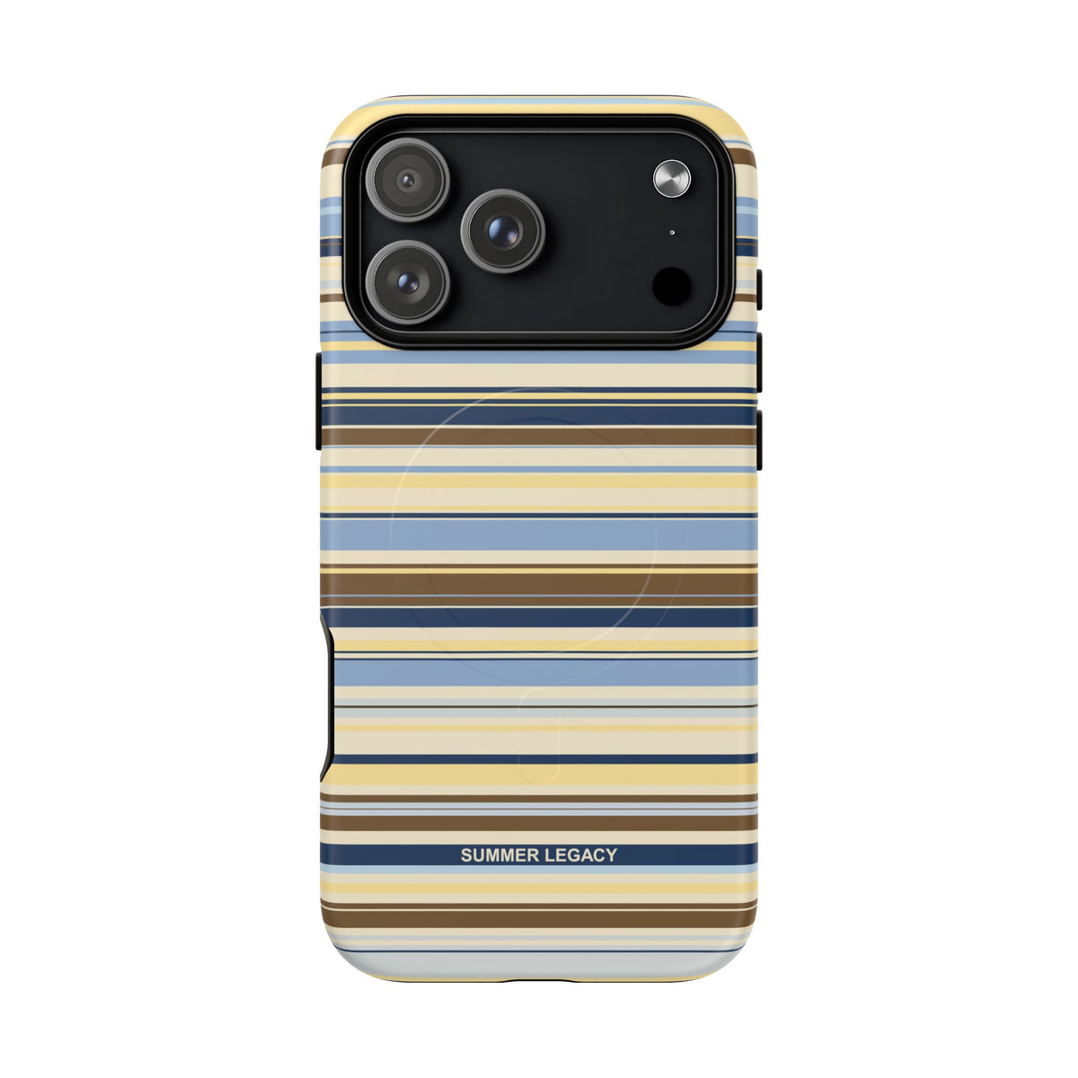 Coconut Multi Stripe MagSafe Case