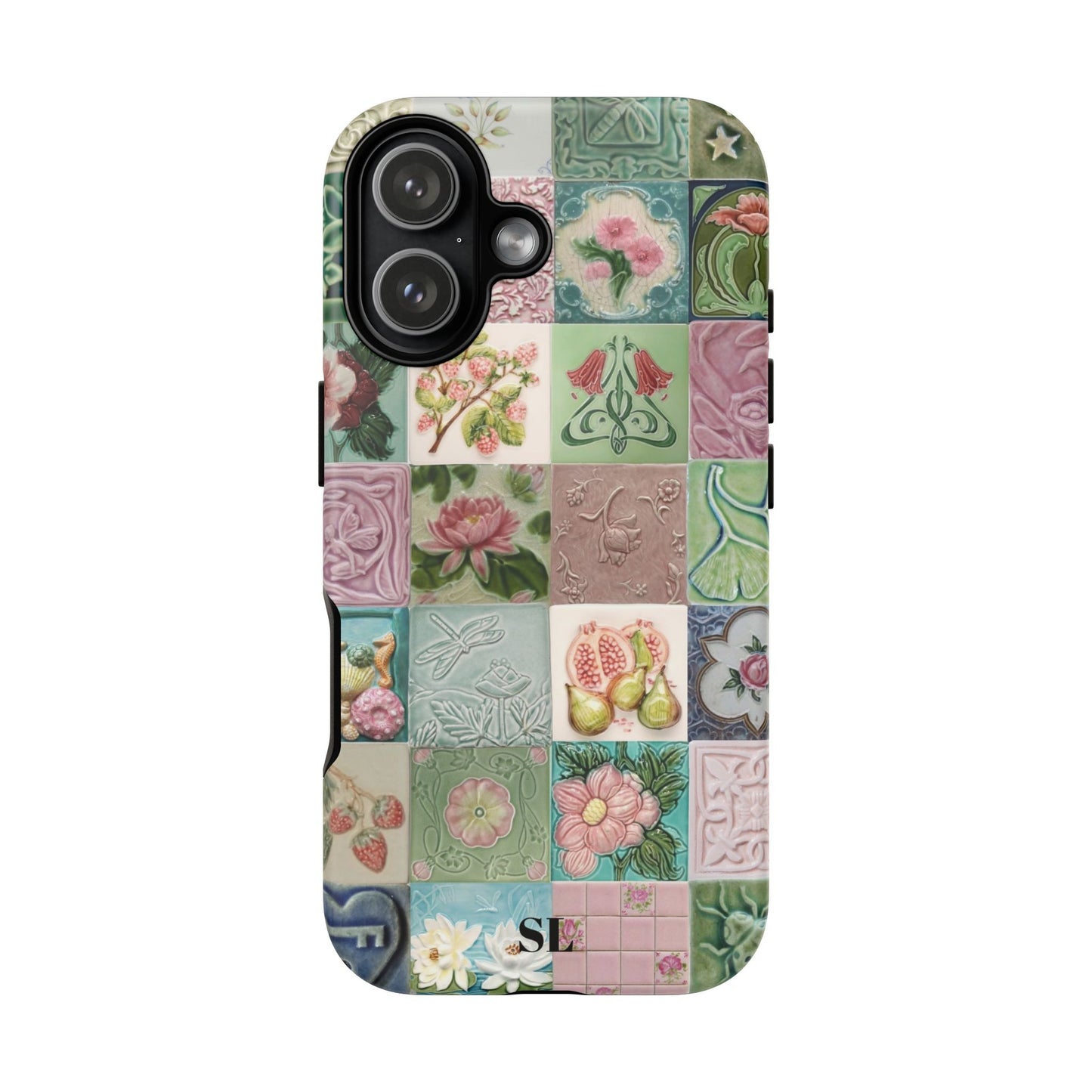 Garden Mosaic Tiles iPhone Case