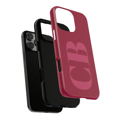 Berry Custom Initial iPhone Case