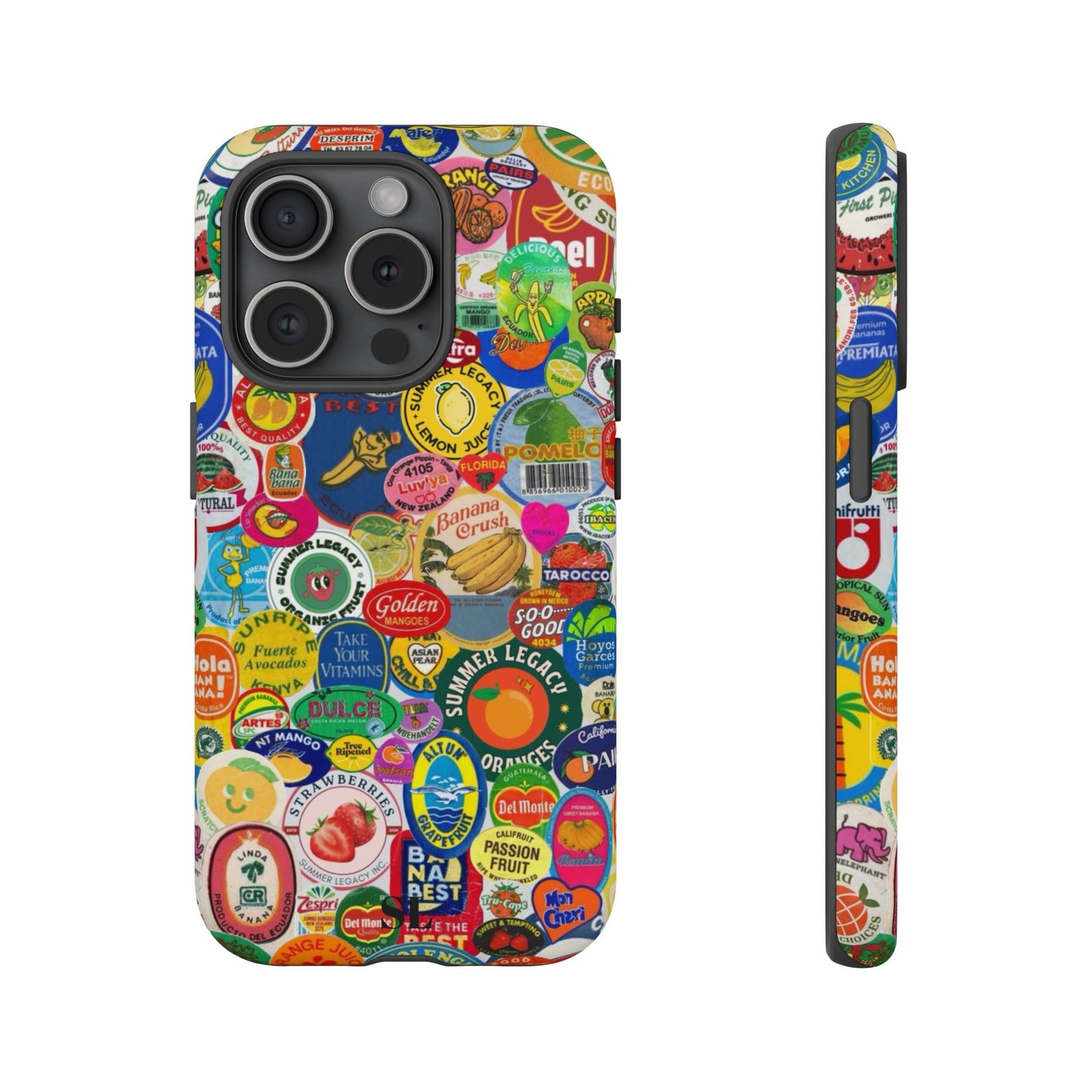 Fruit Stickers iPhone Case