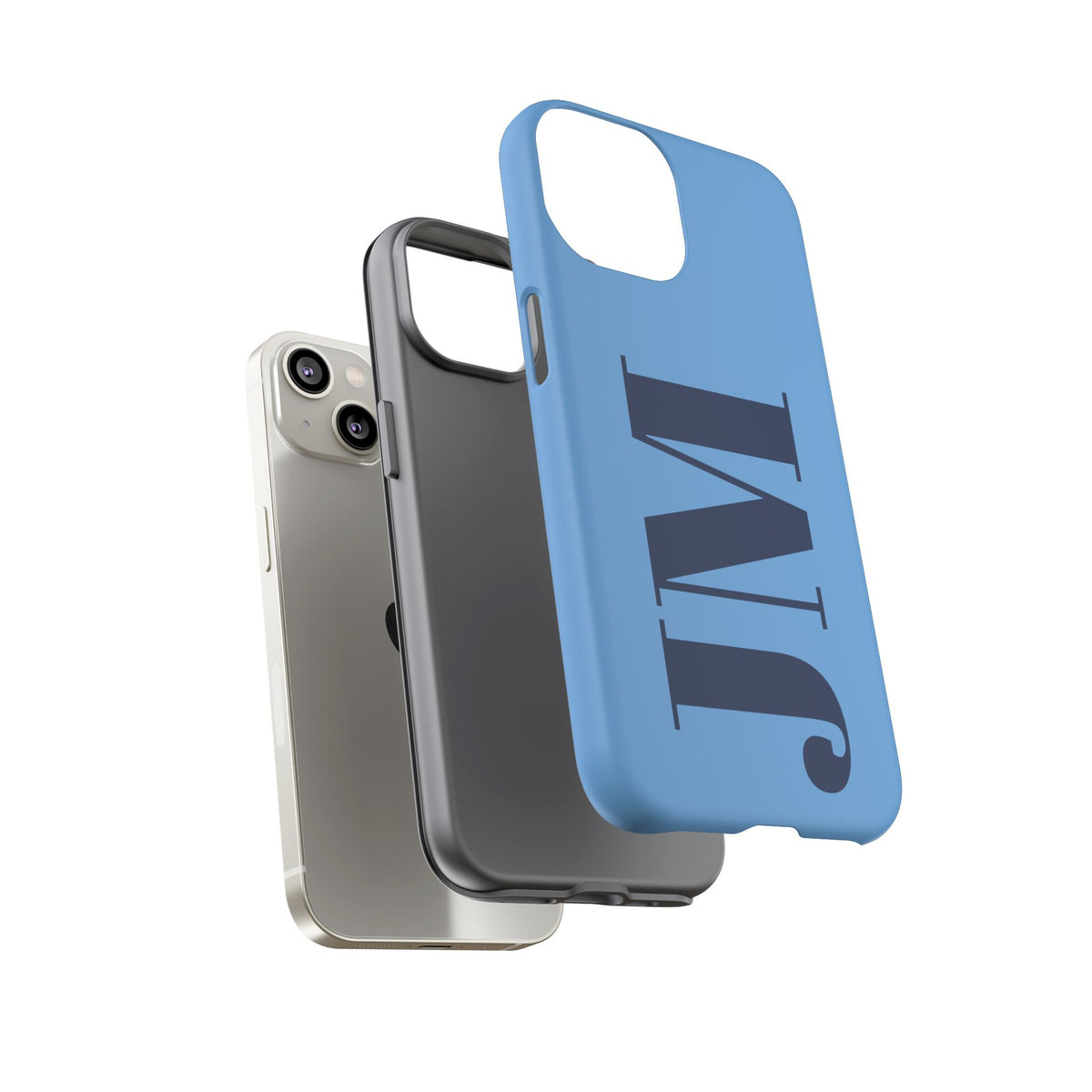 Lagoon Custom Initial iPhone Case