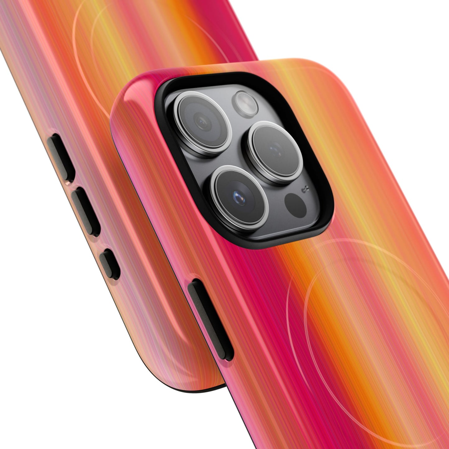 Amber Glow Ombre Stripe MagSafe Case