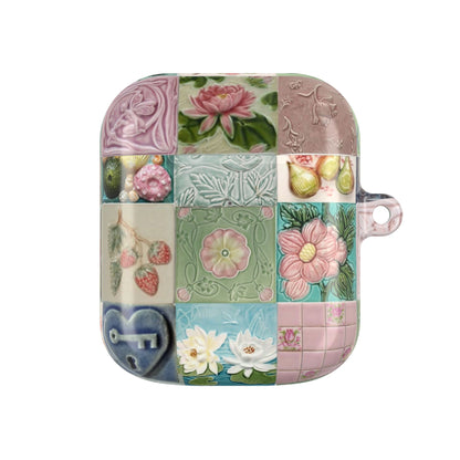 Garden Mosaic Tiles AirPod Case