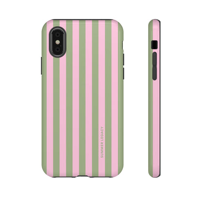 Guava Stripe iPhone Case