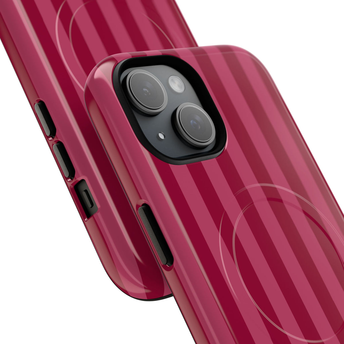 Berry Stripe MagSafe Case