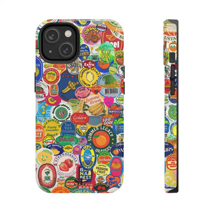 Fruit Sticker iPhone Case