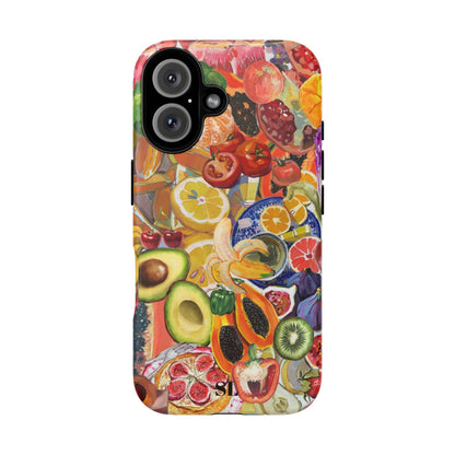 Fruits and Veggies iPhone Case