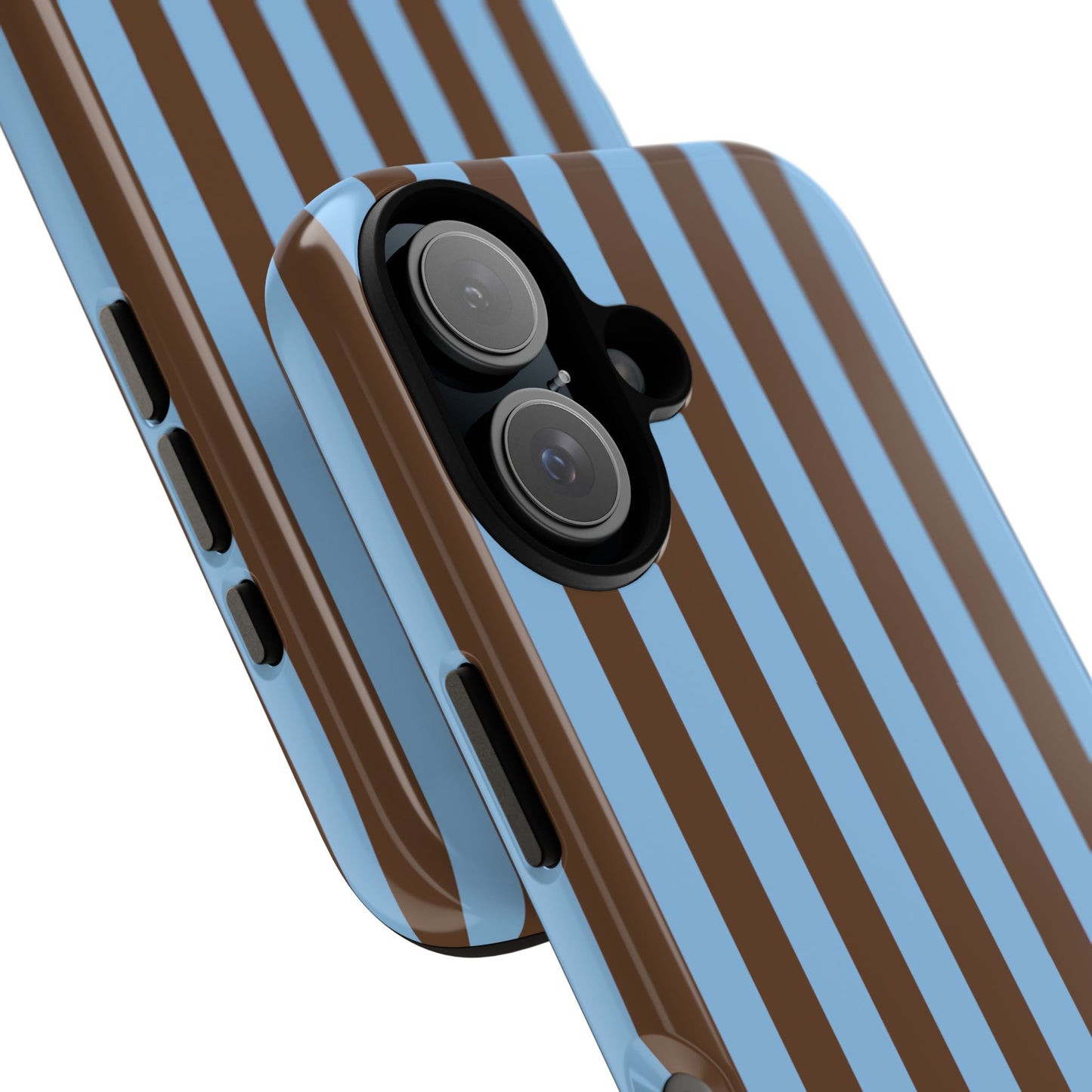 Mocha Stripe iPhone Case