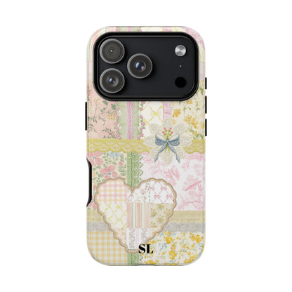 Garden Quilt Patchwork iPhone Case