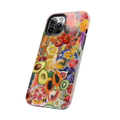 Fruits and Veggies iPhone Case