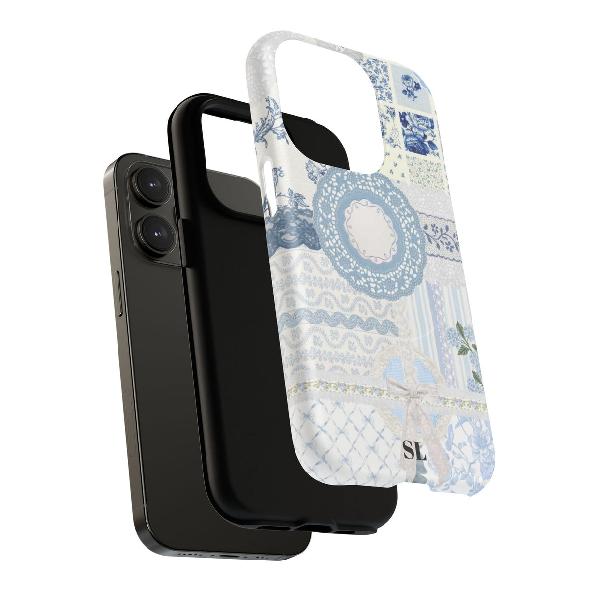 Blue Meadow Patchwork MagSafe Case