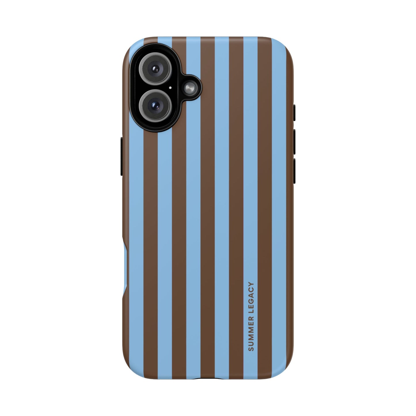 Mocha Stripe iPhone Case