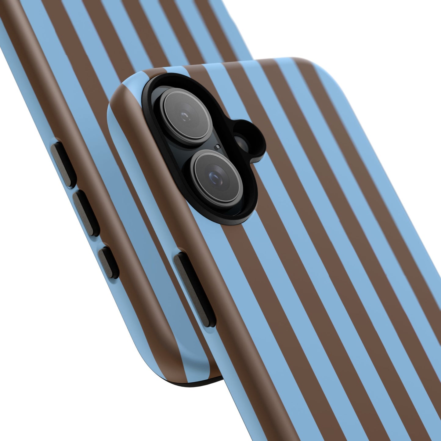Mocha Stripe iPhone Case