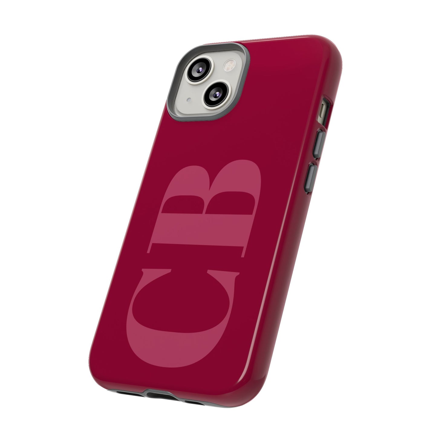 Berry Custom Initial iPhone Case