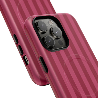 Berry Stripe MagSafe Case