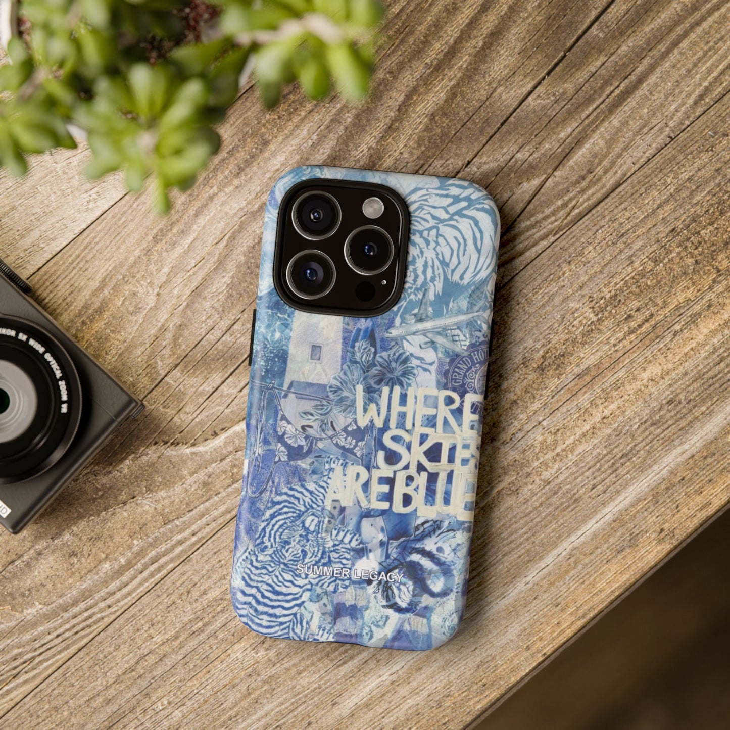 Blue Horizon iPhone Case