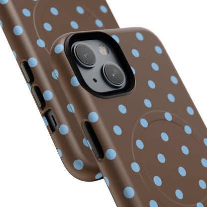 Mocha Polka Dot MagSafe Case