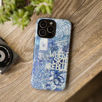 Blue Horizon iPhone Case
