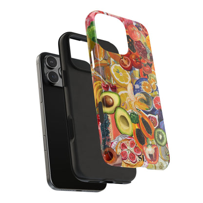 Fruits and Veggies iPhone Case