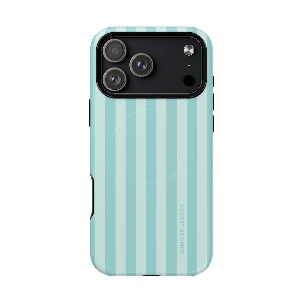 Teal Stripe MagSafe Case