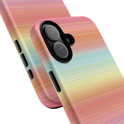 Sunrise Ombre Stripe iPhone Case