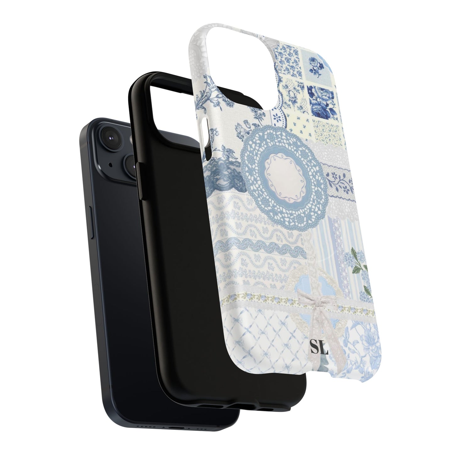 Blue Meadow Patchwork MagSafe Case