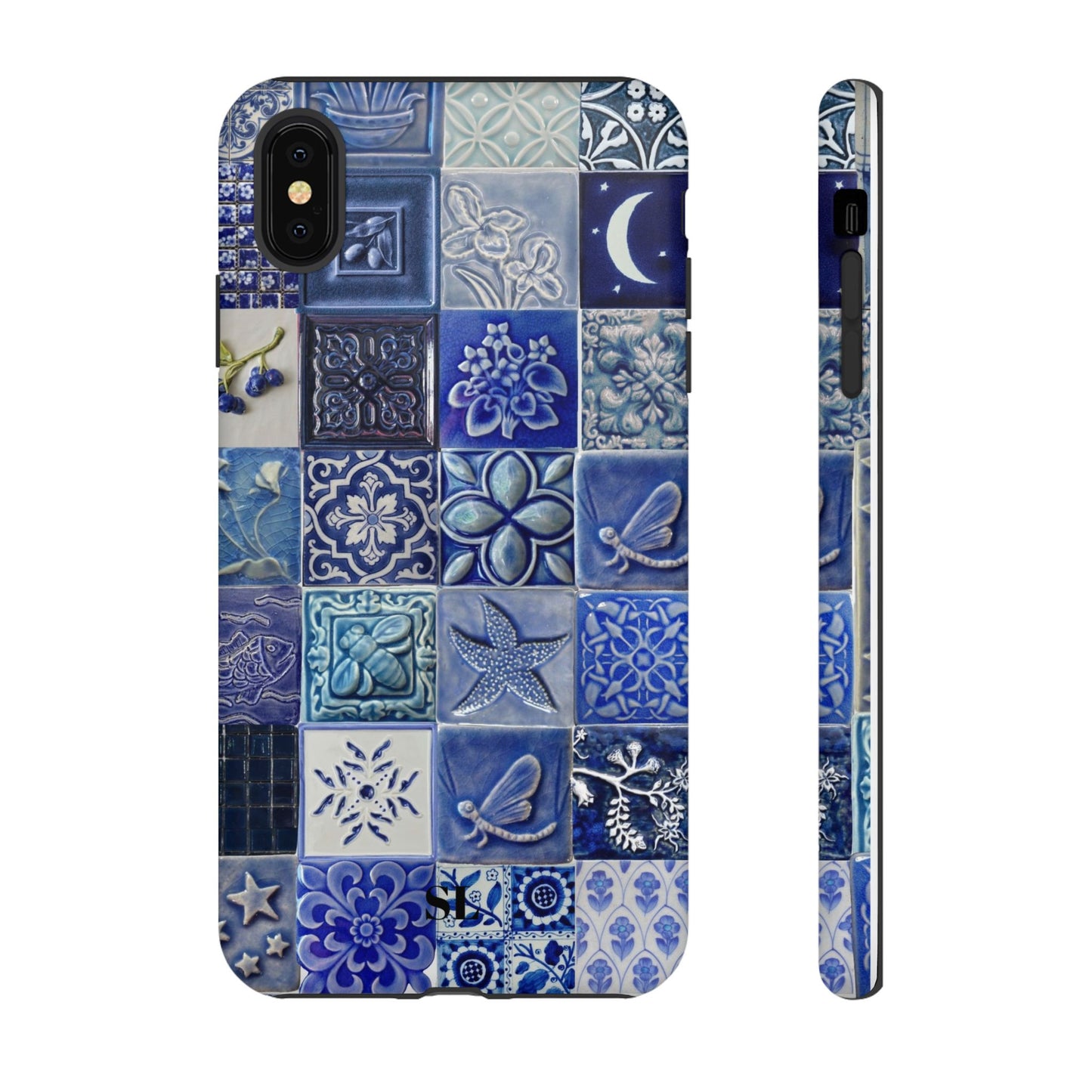 Midnight Mosaic Tiles iPhone Case