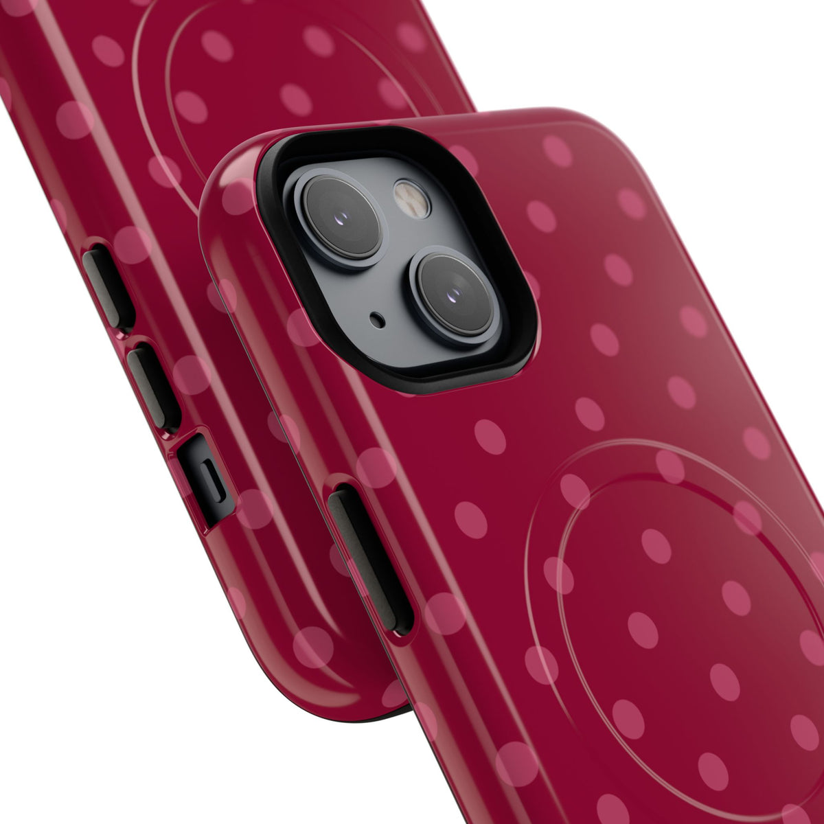 Berry Polka Dot MagSafe Case