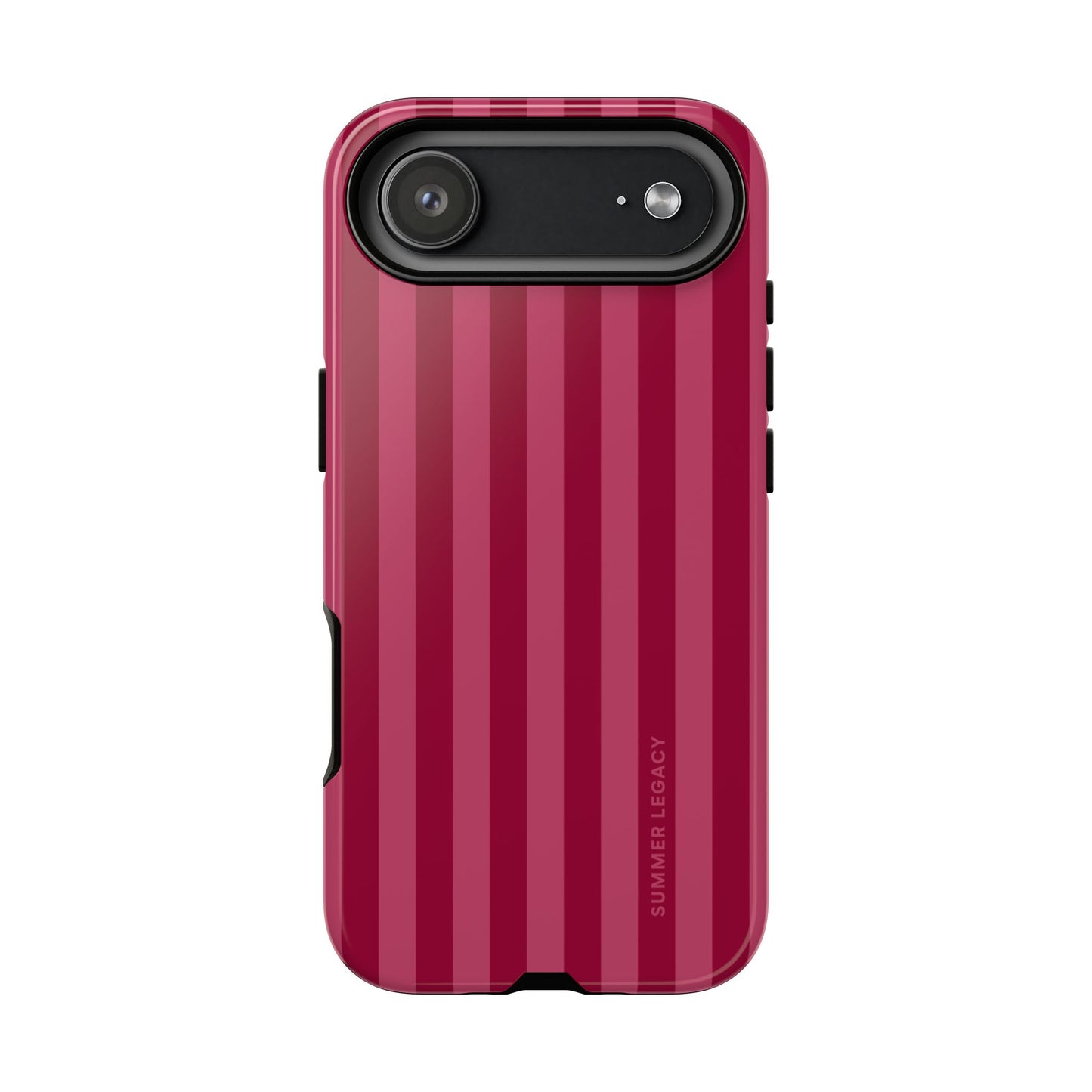 Berry Stripe iPhone Case
