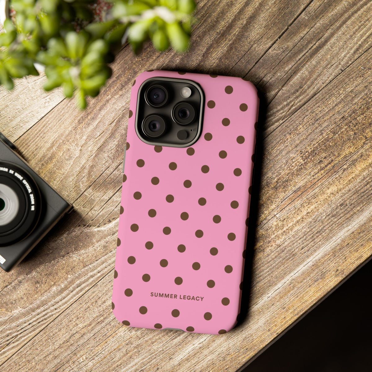 Neapolitan Polka Dot iPhone Case