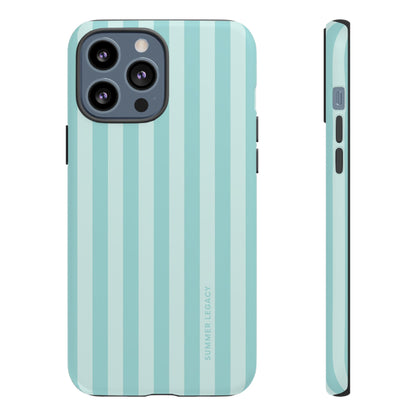 Teal Stripe iPhone Case
