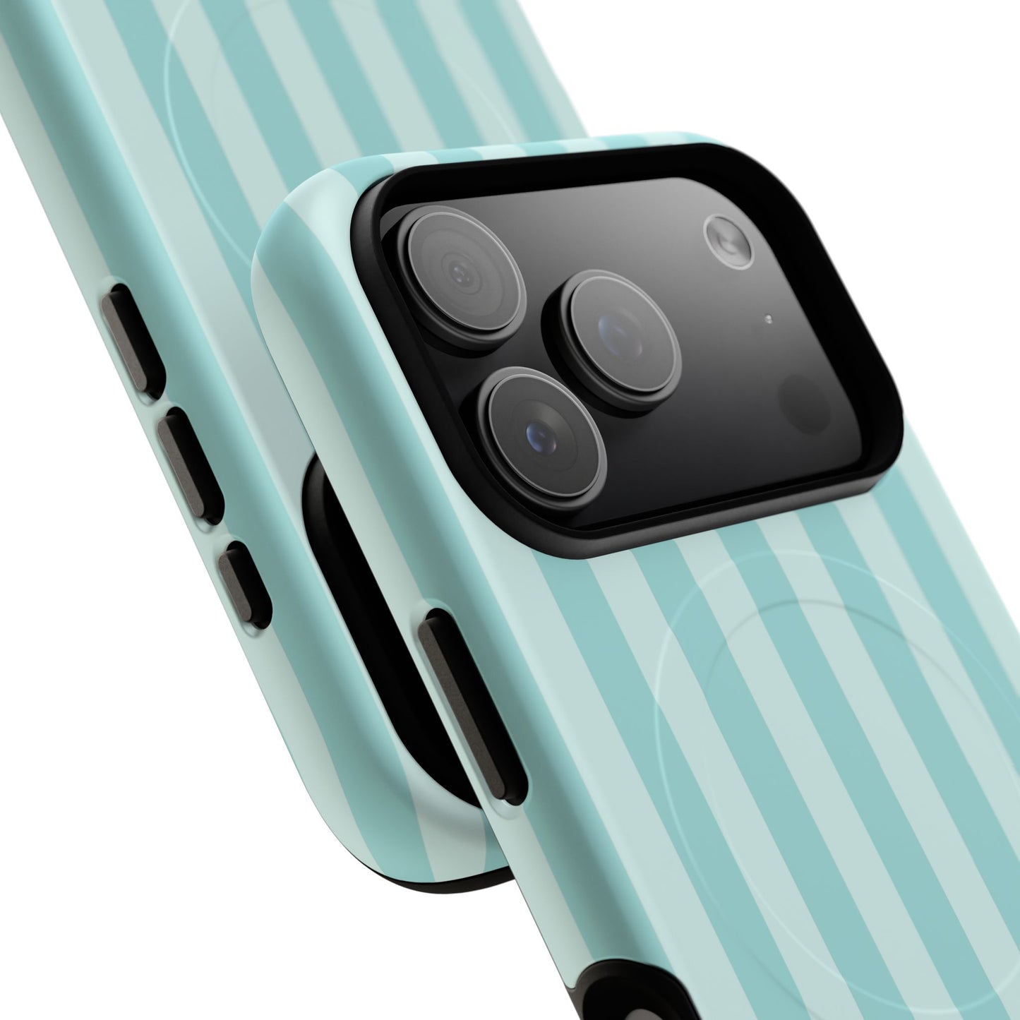 Teal Stripe MagSafe Case