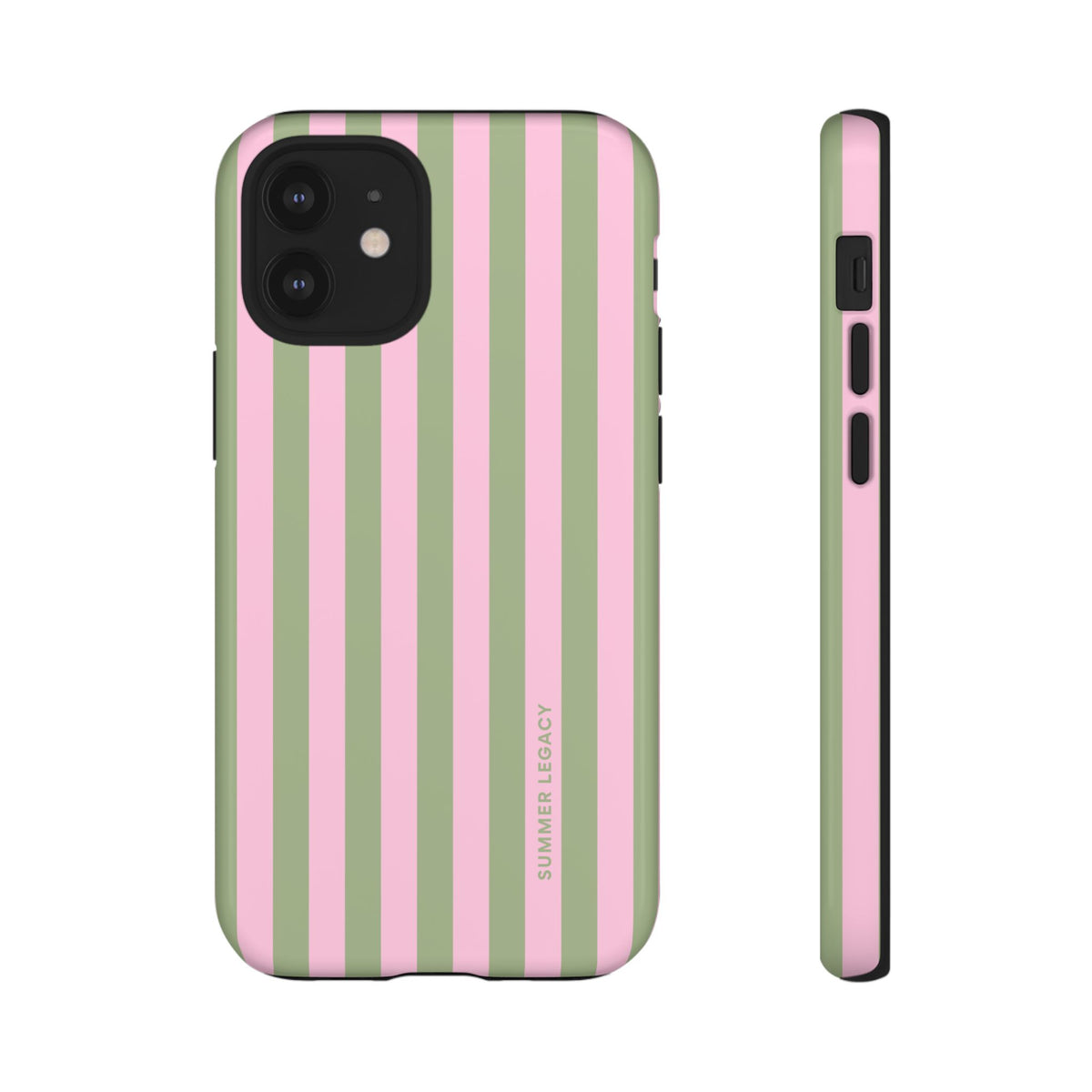 Guava Stripe iPhone Case