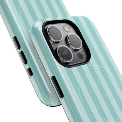 Teal Stripe MagSafe Case