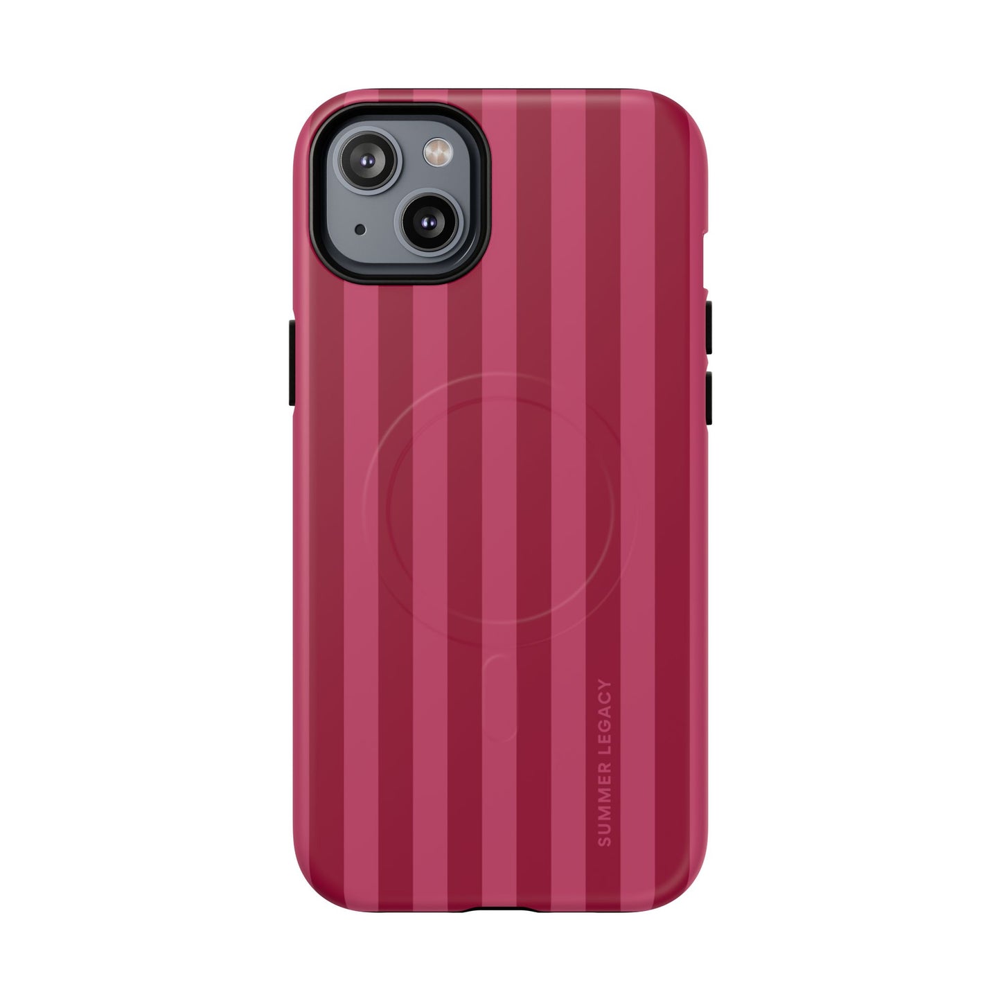 Berry Stripe MagSafe Case