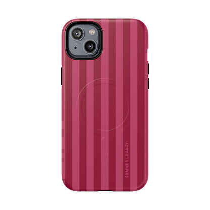 Berry Stripe MagSafe Case