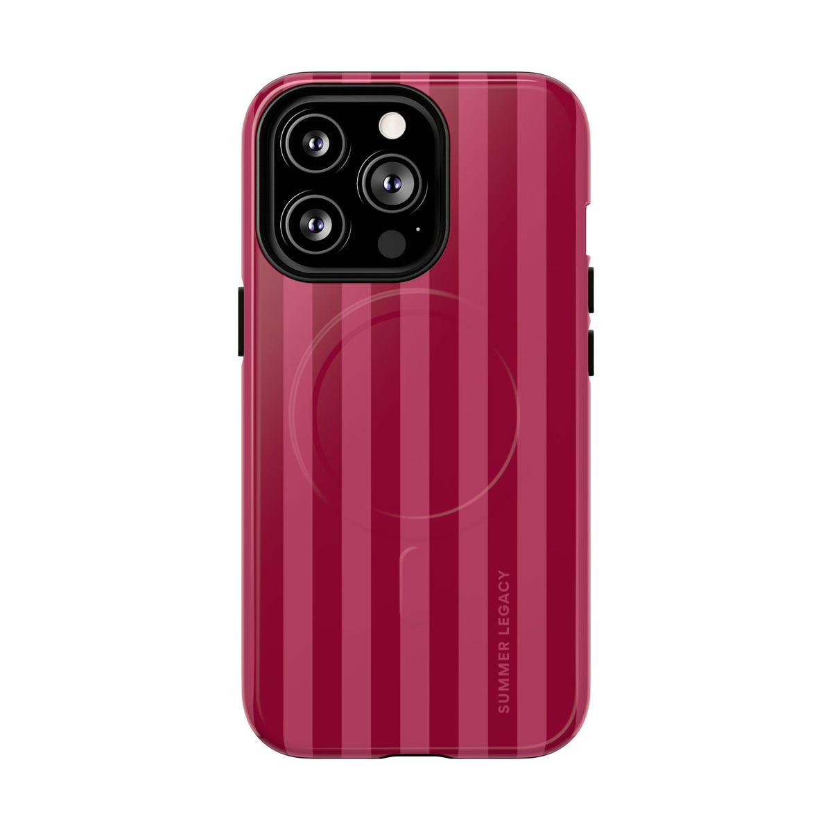Berry Stripe MagSafe Case