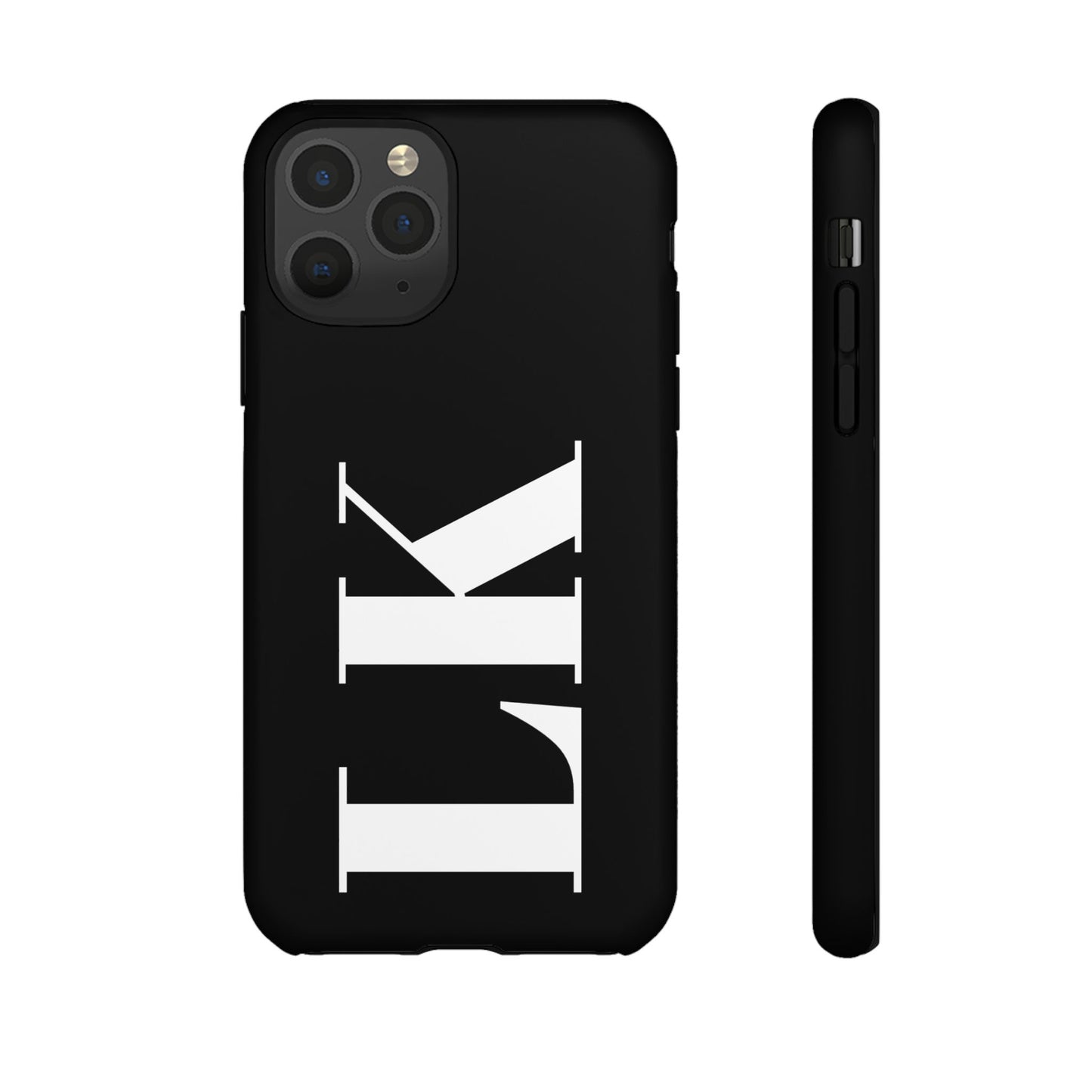 Ebony Custom Initial iPhone Case
