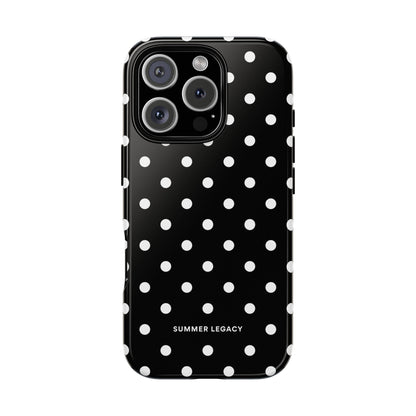 Ebony Polka Dot iPhone Case