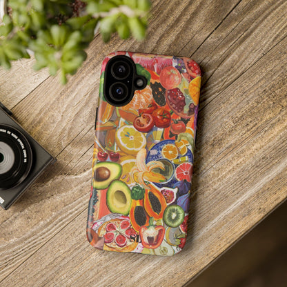 Fruits and Veggies iPhone Case