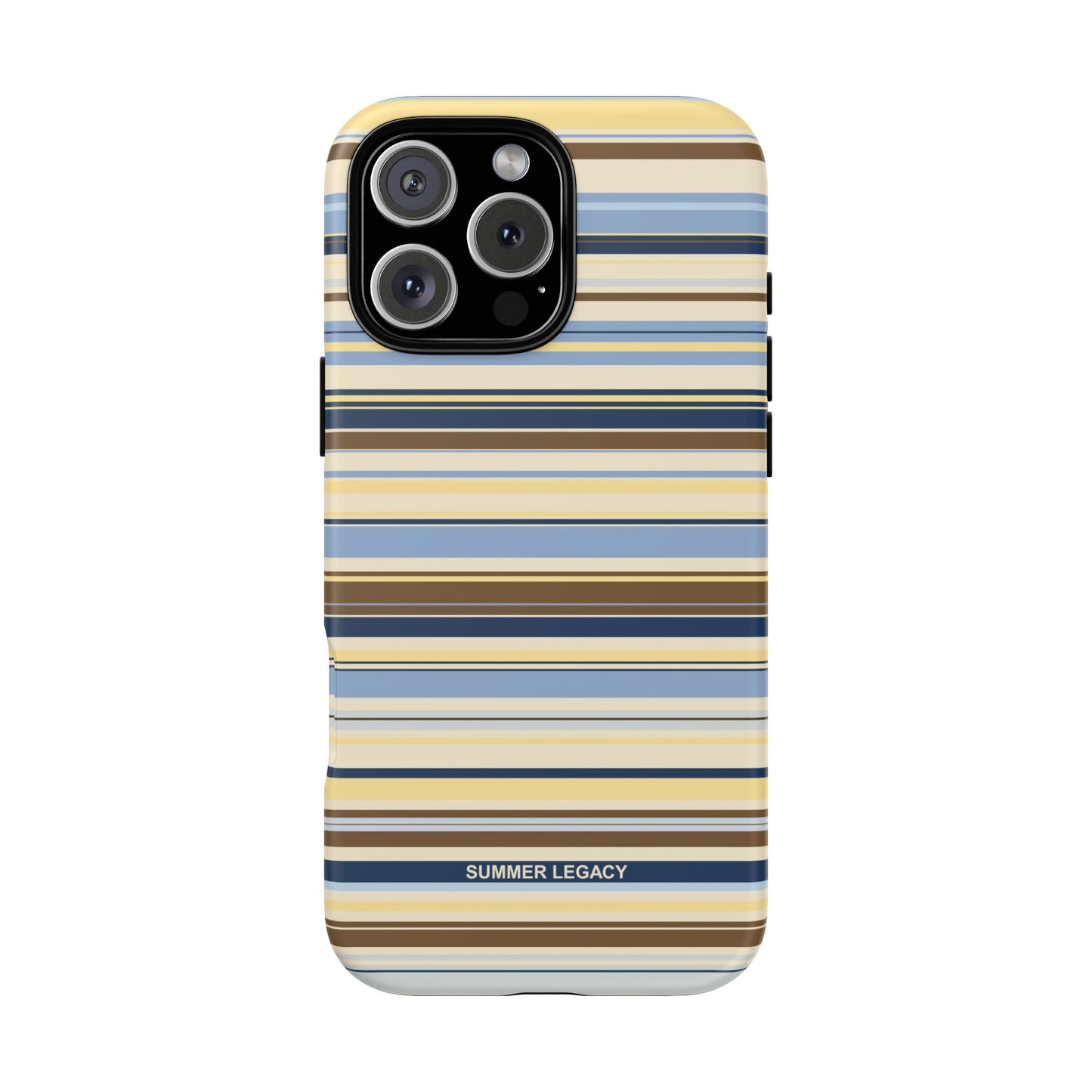 Coconut Multi-stripe iPhone Case