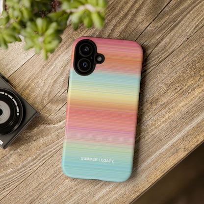 Sunrise Ombre Stripe iPhone Case