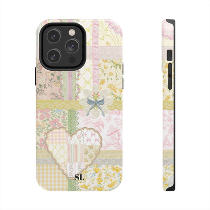 Garden Quilt Patchwork iPhone Case