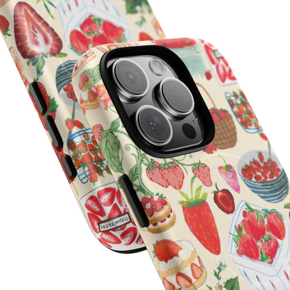 Strawberry Collage MagSafe Case