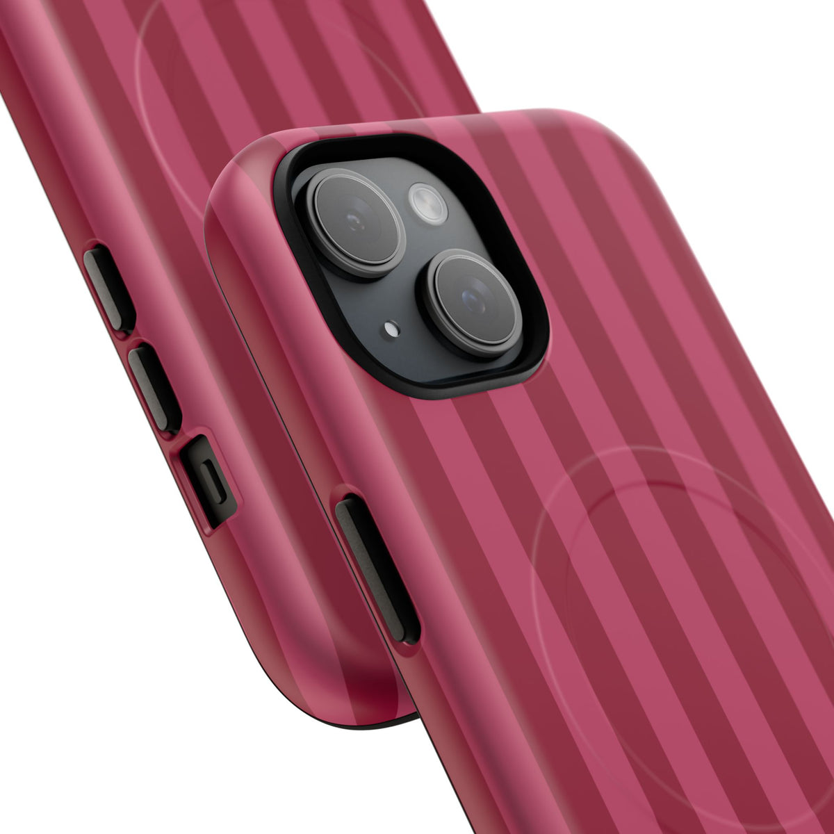 Berry Stripe MagSafe Case