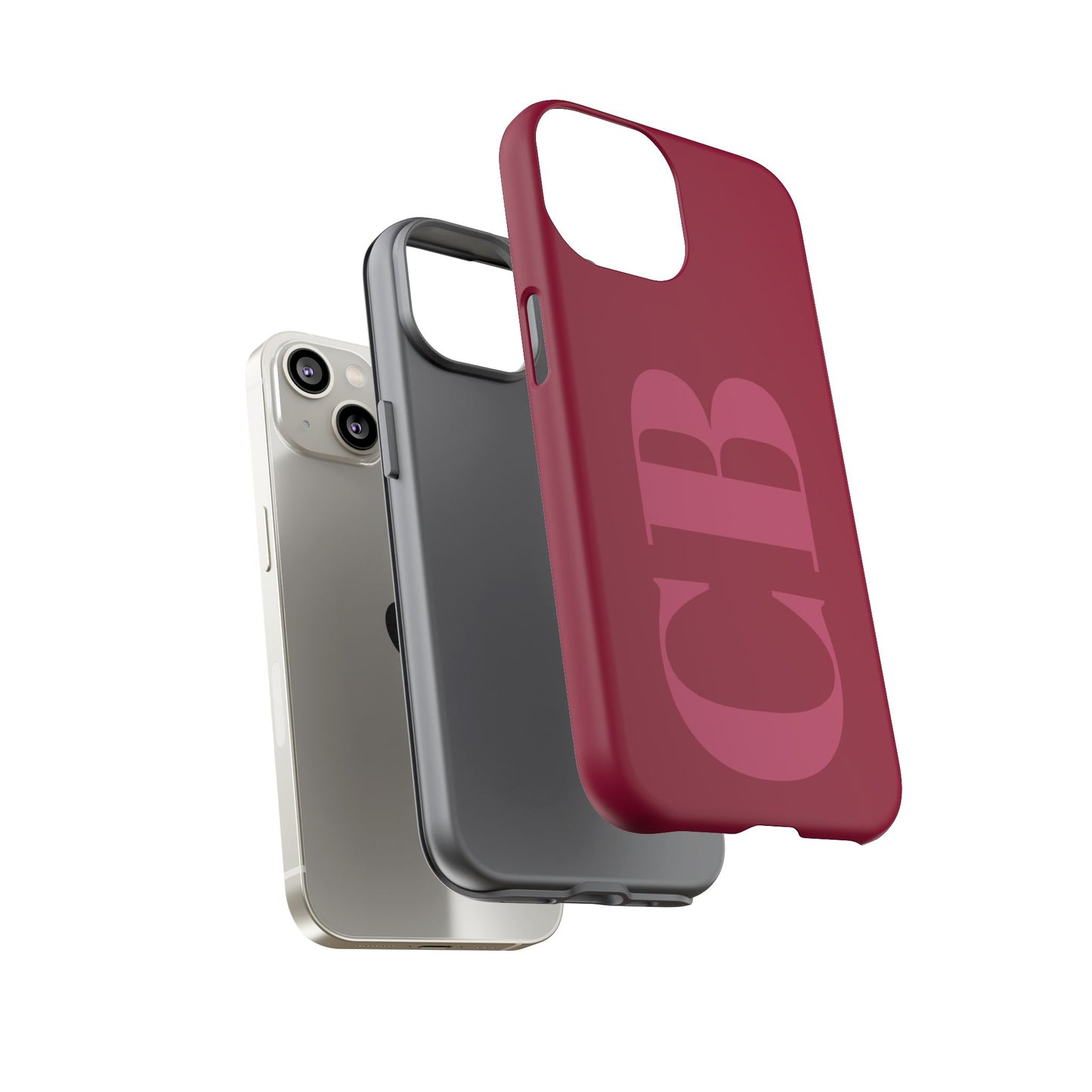 Berry Custom Initial iPhone Case
